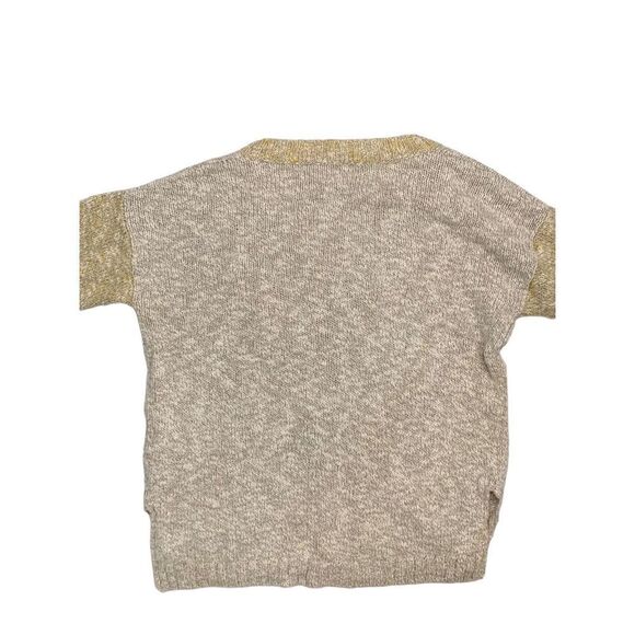 Lafayette 148 New‎ York Women's Khaki And Yellow Fresco Sweater Size Smal… - Picture 4 of 8